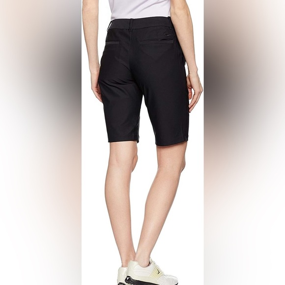 Nike Black Bermuda Golf Short Size 6 - Picture 2 of 10